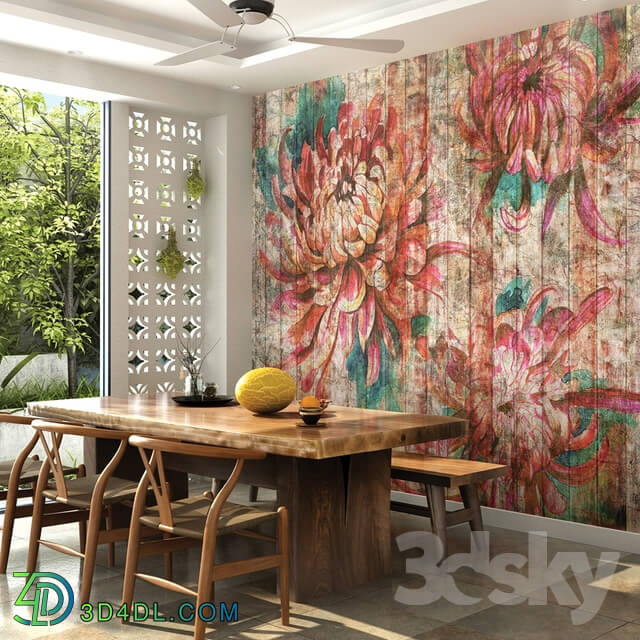 Wall covering - factura_wallpaper