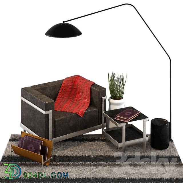 Other - Sofa M3 3 Seater Lamp opinion ciatti plant