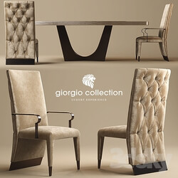 Table _ Chair - Table and chair Giorgio Lifetime Dining Chairs 