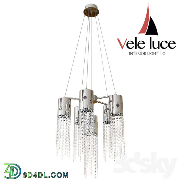 Ceiling light - Suspended chandelier Vele Luce Tiziano VL1893L06