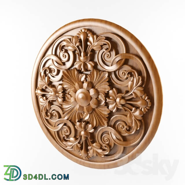 Decorative plaster - ceiling decoration cotton 1