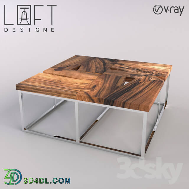 Table - Coffee table LoftDesigne 6205 model