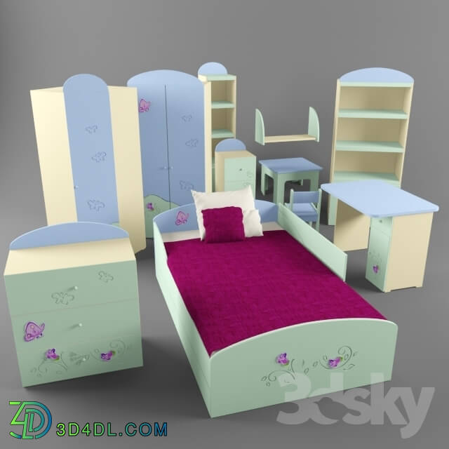 Full furniture set - Baggi _ secret garden