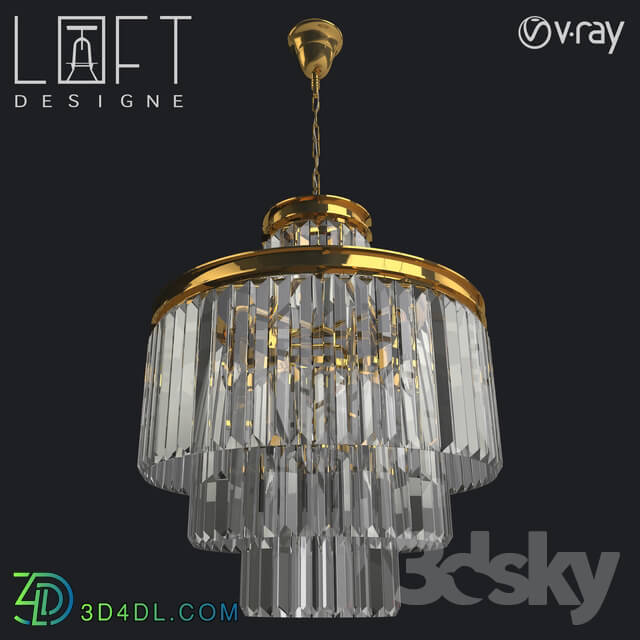 Ceiling light - Pendant lamp LoftDesigne 4639 model