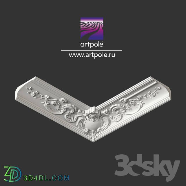 Decorative plaster - Ornamental cornice