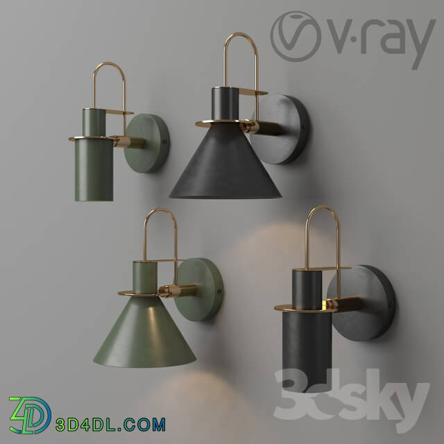 Wall light - Wall Lamp Industrial