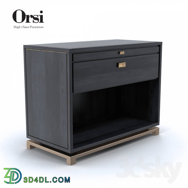 Sideboard _ Chest of drawer - Orsi Bronze bedside table XI