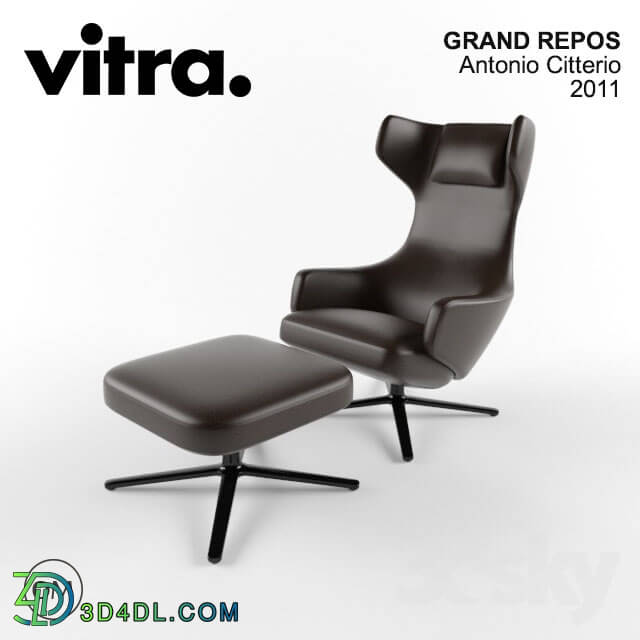 Arm chair - VITRA GRAND REPOS