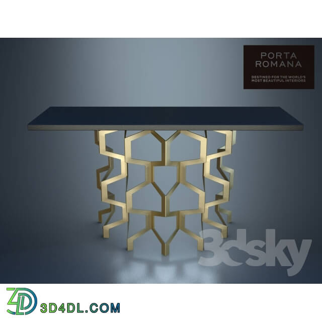 Other - PORTA ROMANA _ Honeycomb Console Table