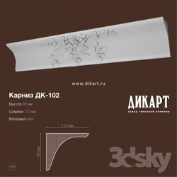 Decorative plaster - DK-102_95x110mm 