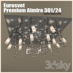 Ceiling light - Chandelier Premium Almiro 301-24 chrome Crystal 