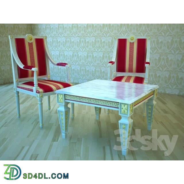 Table _ Chair - Table with chairs