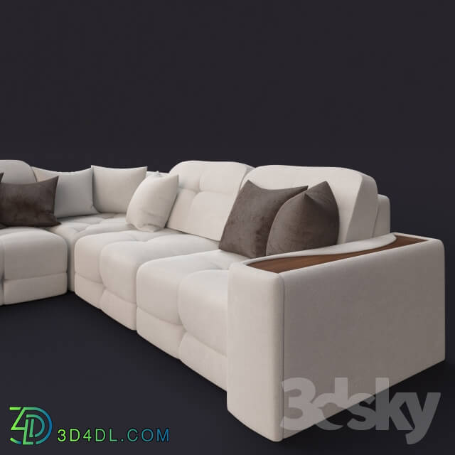 Sofa - Grey Kardinal - Leonardo