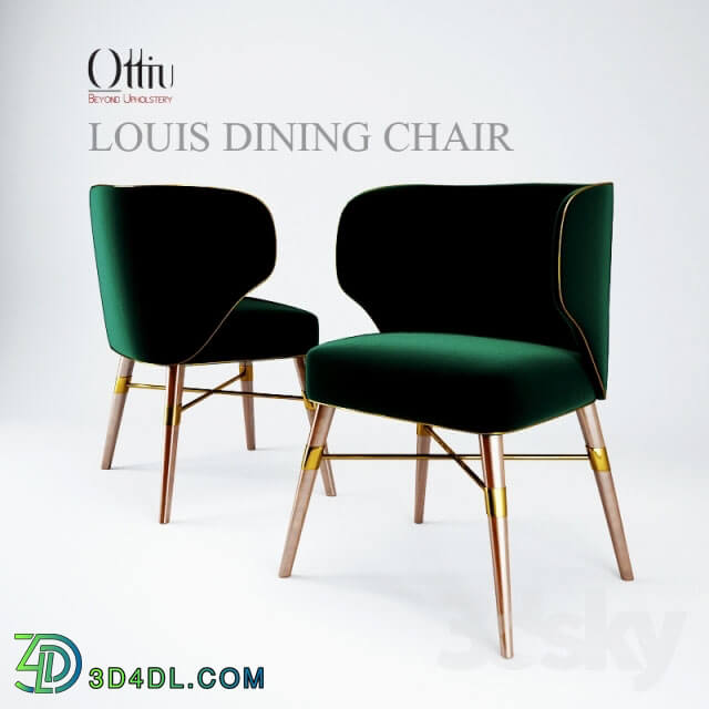 Chair - LOUIS DINING CHAIR _Ottiu _Beyond Upholstery