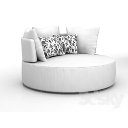 Other soft seating - round couch 