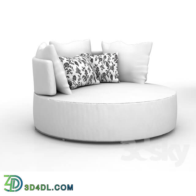 Other soft seating - round couch