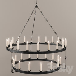 Ceiling light - Paul Ferrante - Eternity chandelier 