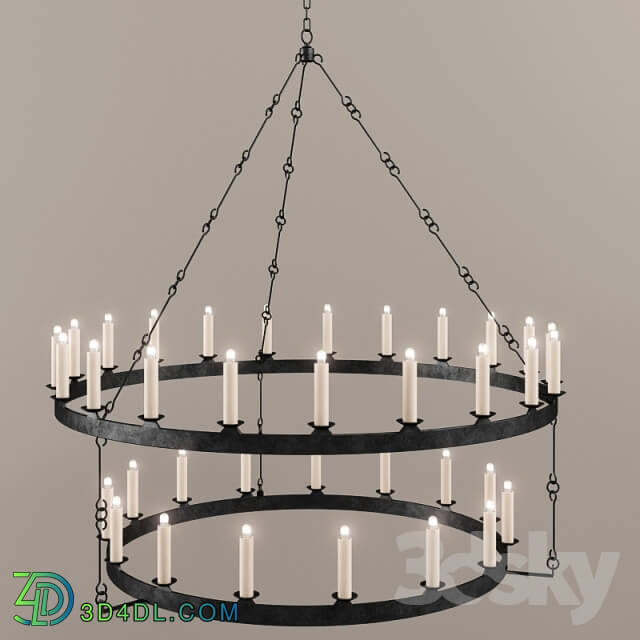 Ceiling light - Paul Ferrante - Eternity chandelier