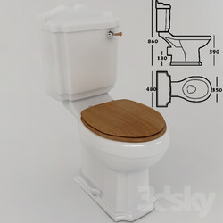 Toilet and Bidet - Universal_Commode 