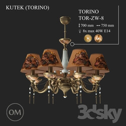 Ceiling light - KUTEK _TORINO_ TOR-ZW-8 