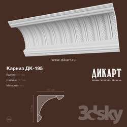 Decorative plaster - DK-195_157h157mm 