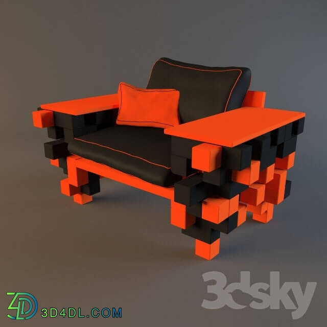 Arm chair - armchair _TETRIS ARMCHAIR_