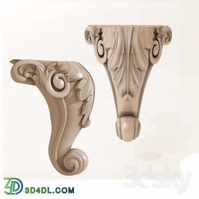 Decorative plaster - Furniture factory foot Forest Production