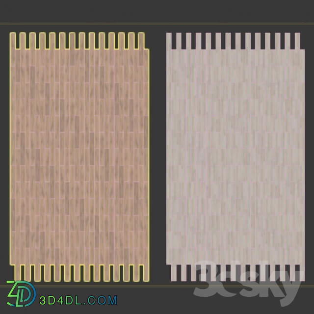 Floor coverings - Krono original - Oak 2-doschechny_ solid board _No Plugins_