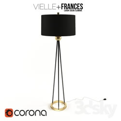 Floor lamp - Lamp Adreanna Floor Lamp by _quot_VIELLE AND FRANCES_quot_ 