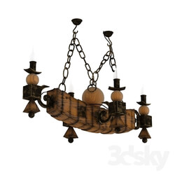 Ceiling light - Country chandelier 01 