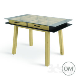 Table - Table with drawers Square 