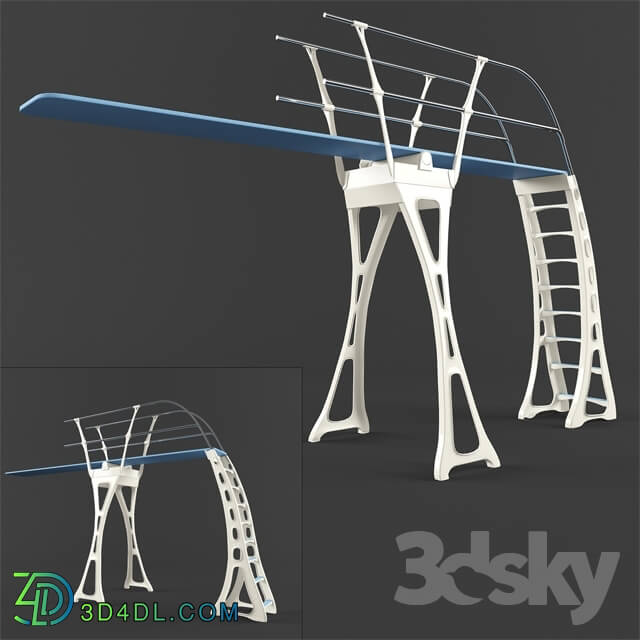 Sports - Duraflex Diving Stand - Tower