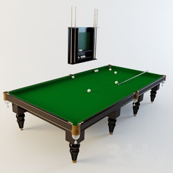 Billiards - billiard table 