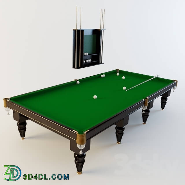 Billiards - billiard table