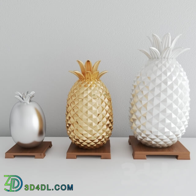 Vase - Pineapples Vases
