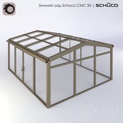 Other architectural elements - The winter garden Schuco CMC 50 with a gable roof 