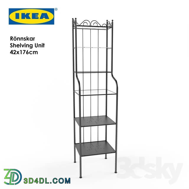 Bathroom furniture - IKEA Ronnskar Shelving Unit