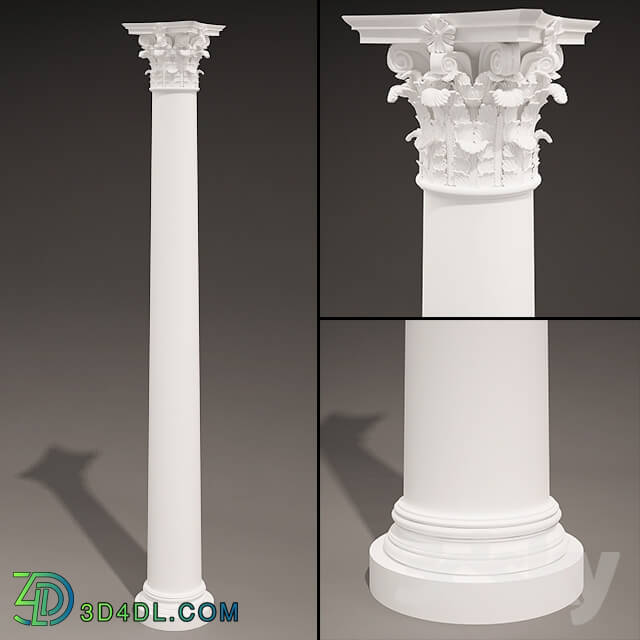 Decorative plaster - Antique Column