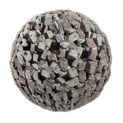 CGaxis-Textures Pavements-Volume-07 stone rubble pavement (01) 