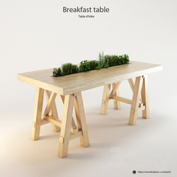 Table - breakfast table 