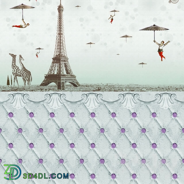 Wall covering - Wall _deco - Contemporary Wallpaper Pack 44