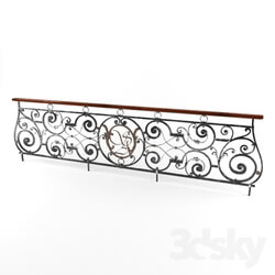 Other architectural elements - forged railing 