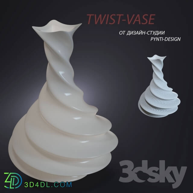 Vase - Vase twist-vase