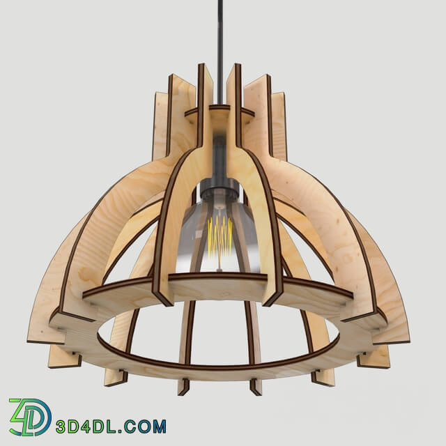 Ceiling light - Wooden fixtures