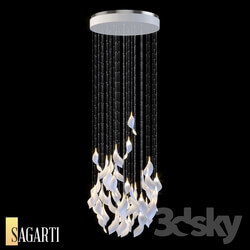 Ceiling light - Suspension lamp Sagarti Espira_ art. Es.P.60.190 _OM_ 