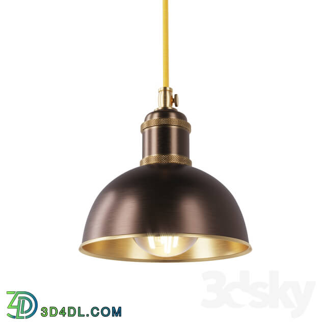 Ceiling light - Suspension brass Small_ art. 3292. by Pikartlights