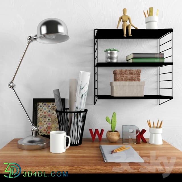 Decorative set - Workplace