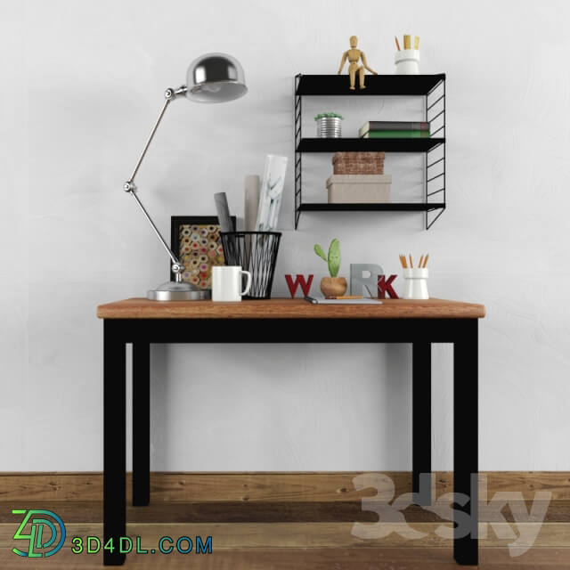 Decorative set - Workplace