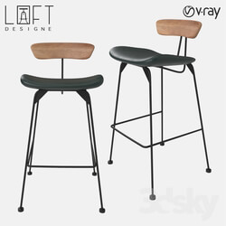 Chair - Bar stool LoftDesigne 1405 model 