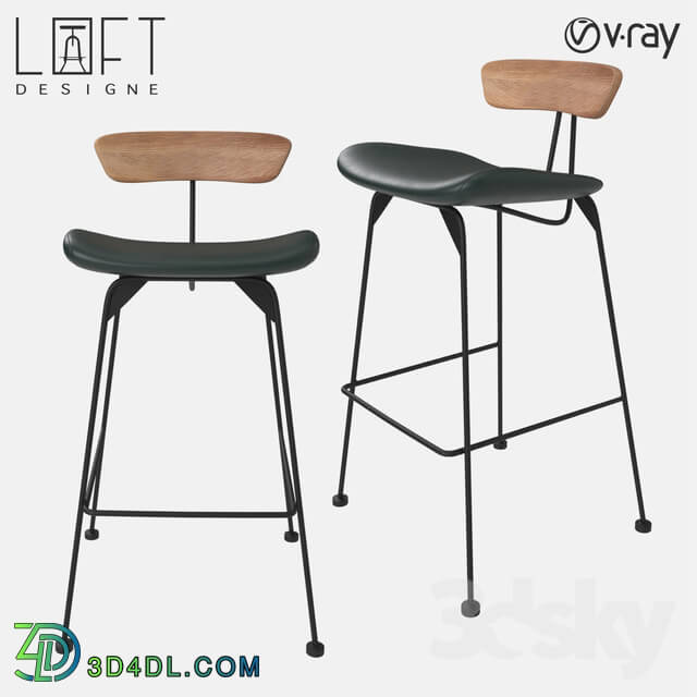 Chair - Bar stool LoftDesigne 1405 model